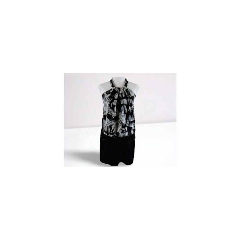 'As You Wish' / Size Small / Halter Style belted Dress